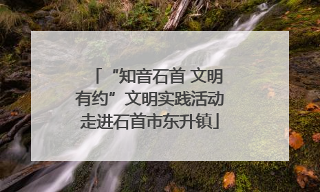 “知音石首 文明有约”文明实践活动走进石首市东升镇