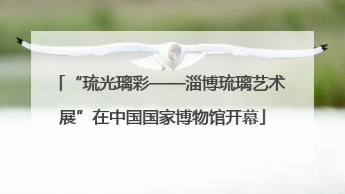 “琉光璃彩——淄博琉璃艺术展”在中国国家博物馆开幕