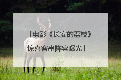 电影《长安的荔枝》惊喜客串阵容曝光
