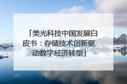 美光科技中国发展白皮书：存储技术创新驱动数字经济转型