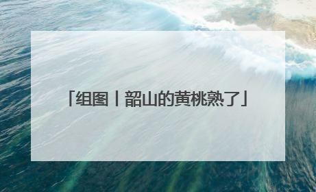 组图丨韶山的黄桃熟了