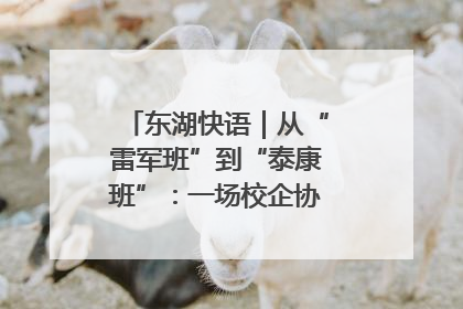 东湖快语｜从“雷军班”到“泰康班”：一场校企协同的“接力赛”