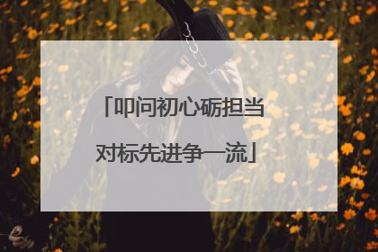 叩问初心砺担当 对标先进争一流
