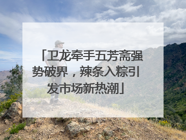 卫龙牵手五芳斋强势破界，辣条入粽引发市场新热潮