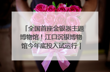 全国首座金银器主题博物馆！江口沉银博物馆今年底投入试运行｜万千气象看四川