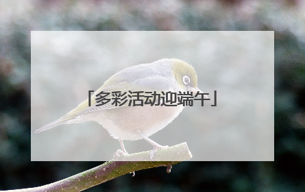 多彩活动迎端午
