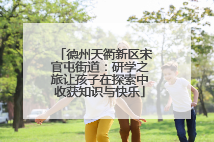 德州天衢新区宋官屯街道：研学之旅让孩子在探索中收获知识与快乐
