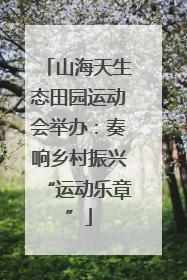 山海天生态田园运动会举办：奏响乡村振兴“运动乐章”