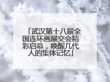武汉第十八届全国连环画展交会精彩启幕，唤醒几代人的集体记忆