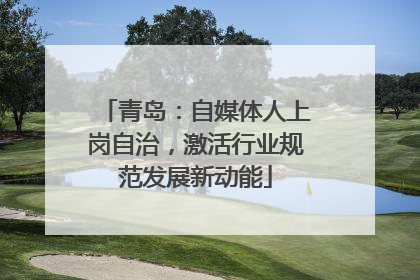 青岛：自媒体人上岗自治，激活行业规范发展新动能